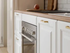Cocina completa - Con encimera de 200 cm - Blanca y natural - CELOMIA^Vente-unique Clearance