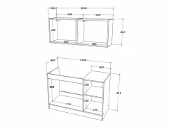 Cocina Equipada haaus Taco, , L 120 cm^ Discount