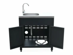 Sweeek Materiales Y Utensilios De Cocina|Cocina exterior completa de acero inoxidable de 6 módulos