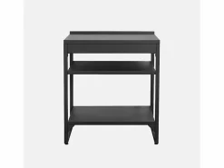 Sweeek Materiales Y Utensilios De Cocina|Cocina exterior de acero 2 estantes l80cm