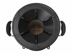 vidaxl Barbacoa|Cocina leña camping acero inoxidable 45,5x33x25,5 cm