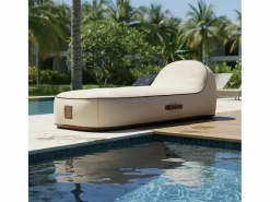 Coco Lounge Tumbona hinchable PALMA ambiente Aloha roto Blanco Online
