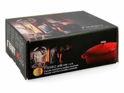 Cocotte Fierro Bidasoa 4,3L hierro fundido esmaltado 23x30 cm^ New
