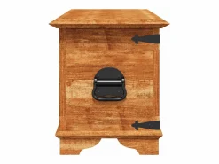Cofre de almacenamiento de madera de mango rugosa^vidaxl Clearance