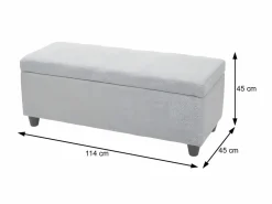 Cofre de almacenamiento Kriens, gris oscuro^MCW New