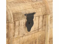 vidaxl Baúl Y Arcón|Cofres de almacenamiento 2 unidades madera maciza de mango