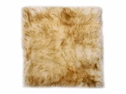 Ropa De Casa|Cojines de sillas 2 uds piel oveja real marrón mezcla 40x40 cm ES715609