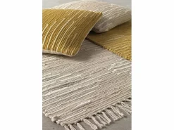 Cojín algodón oro 45x45 cm^ Discount