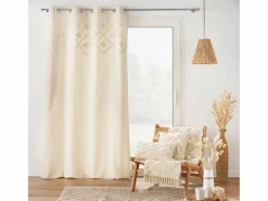 Douceur d'intérieur Ropa De Casa|Cojín bohemio tufted con borlas