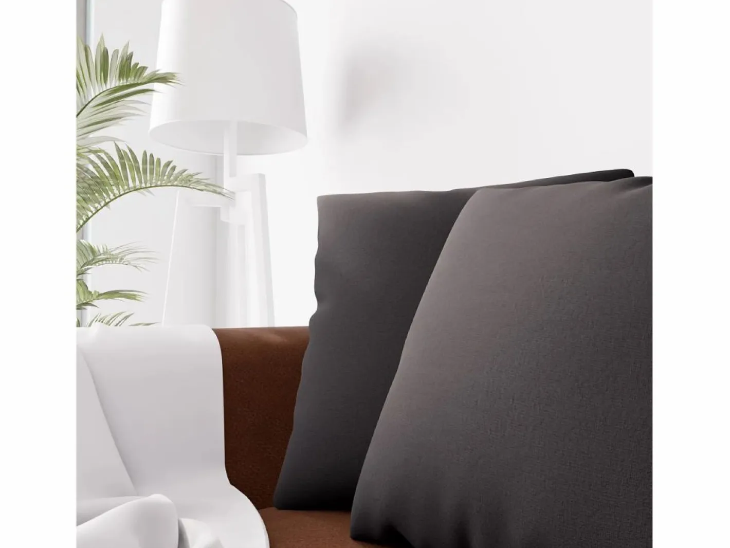 Soleil d'ocre Ropa De Casa|Cojín decorativo 45x45 cm Eclipse , por