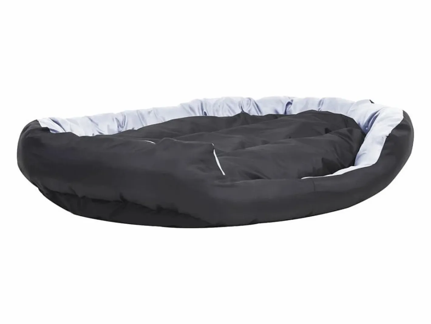 Clicnbuy Cama De Animales De Compañía|Cojín para perro reversible y lavable y negro 150x120x25 cm