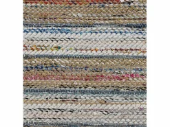 Cojín yute algodón, poliéster y yute 45x45 cm Multicolor Online