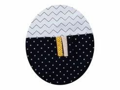 Colcha blanca de algodón para cuna^Sauthon Discount