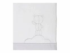 Sauthon Colcha, Edredón|Colcha blanca de algodón para cuna