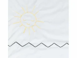 Sauthon Colcha de algodón para bebé Blanco Clearance