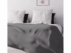 Soleil d'ocre Colcha 220x240 cm ADELE Gris