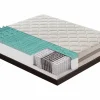 I Love Sleep Colchón 900 Muelles ensacados y viscoelástica 9 Zonas de confort Altura 22 cm 135x190 Hot