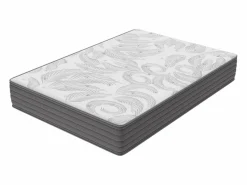Colchón 140 x 200 cm con muelles ensacados de 7 zonas, firmeza H3, espuma de confort de 22 cm de grosor, anti-alérgico - HOMAVO New