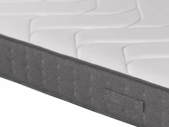 Ysmée Colchón 140 x 200 cm de muelles ensacados y viscoelástico de 23 cm - BABYLONE Blanco Outlet