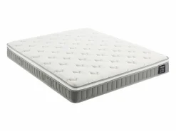 Ysmée Colchón Muelles Ensacados|Colchón Memoria De Forma|Colchón 180 x 200 cm king size muelles ensacados + viscoelástica 21 cm de grosor - VITOGO de YSMÉE