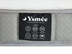 Ysmée Colchón 160 x 200 cm queen size con muelles ensacados + viscoelástico de 21 cm de grosor - VITOGO de YSMÉE Blanco Outlet