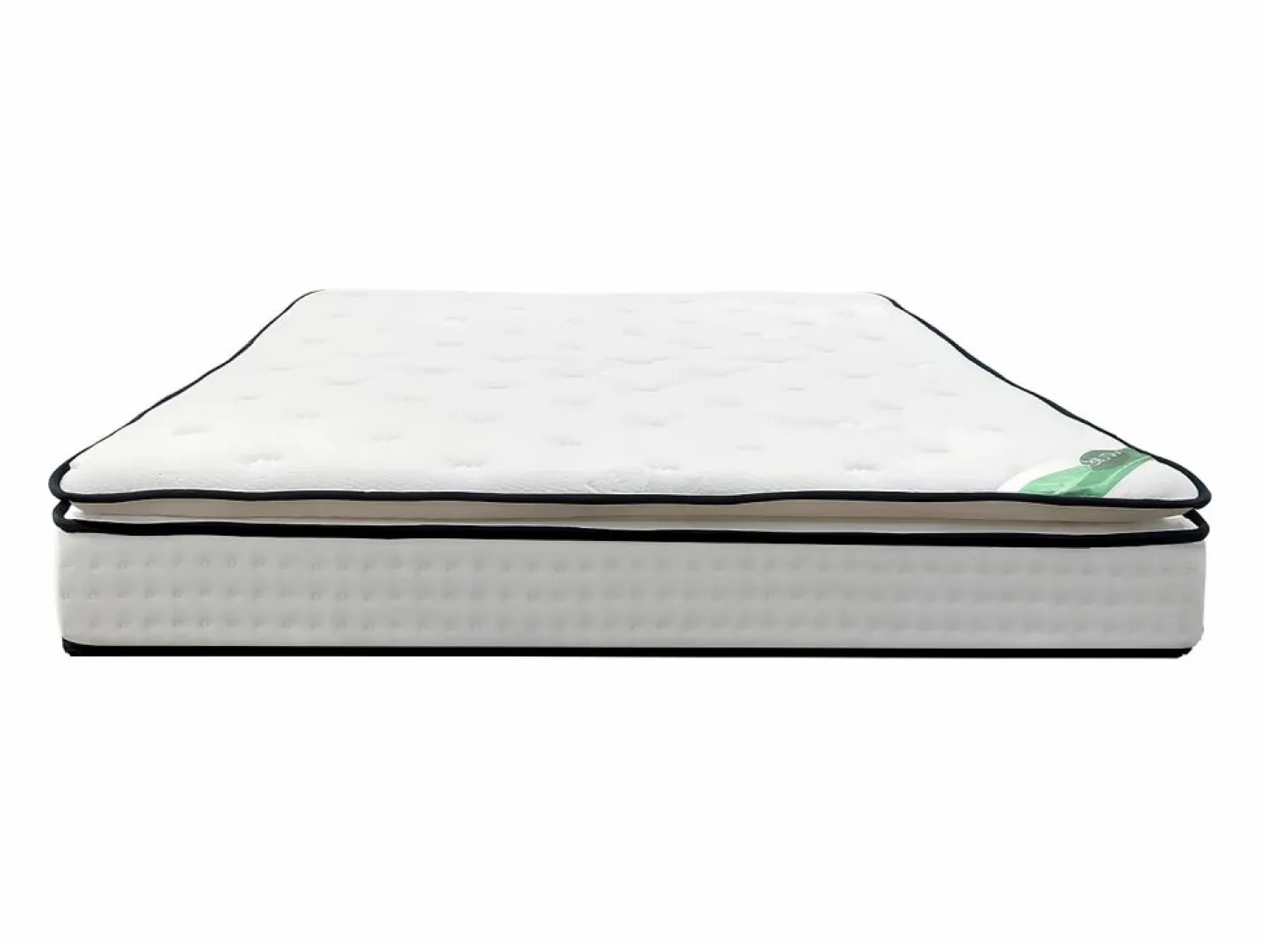 Colchón 160 x 200 cm Queen size con muelles ensacados 7 zonas + espuma de confort - MIREZA de^NATUREA Sale