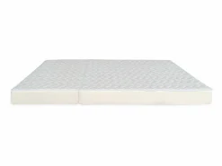 Ysmée Colchón acordeón gran confort 140x190 cm PARTY de Blanco Outlet