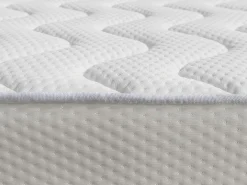 Ysmée Colchón acordeón gran confort 140x190 cm PARTY de Blanco Outlet