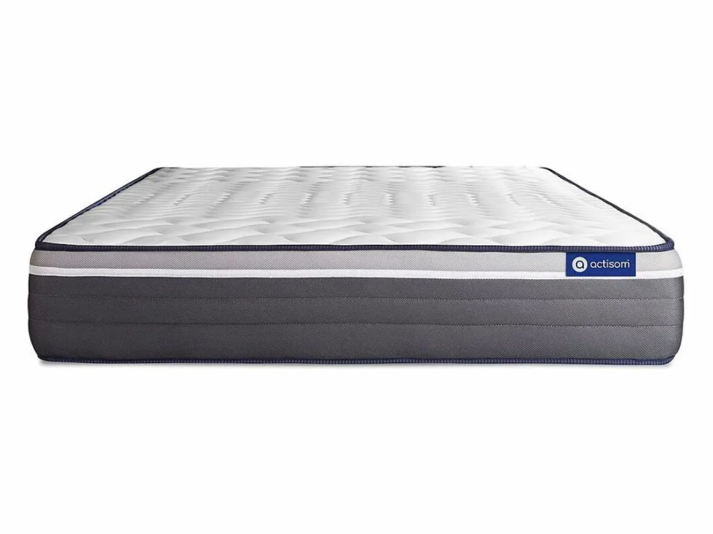 Colchón Actiflex plus 160x200cm, Grosor: 26cm, Muelles ensacados y espuma viscoelástica, Muy firme, 7 zonas de confort^ACTISOM Online
