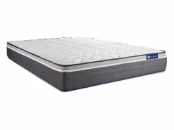 Colchón Actiflex plus 160x200cm, Grosor: 26cm, Muelles ensacados y espuma viscoelástica, Muy firme, 7 zonas de confort^ACTISOM Online