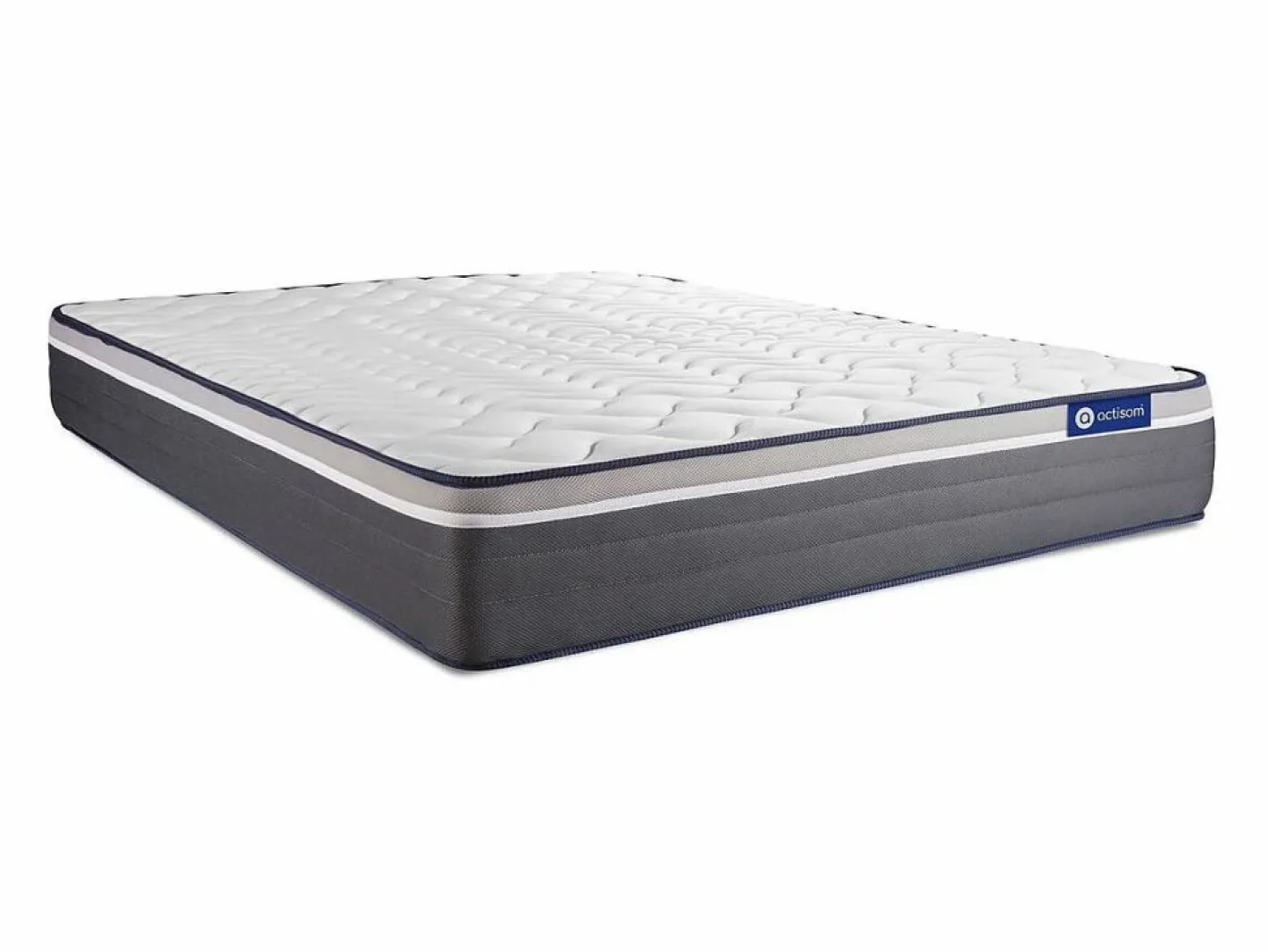 Colchón Actiflex plus 160x200cm, Grosor: 26cm, Muelles ensacados y espuma viscoelástica, Muy firme, 7 zonas de confort^ACTISOM Online