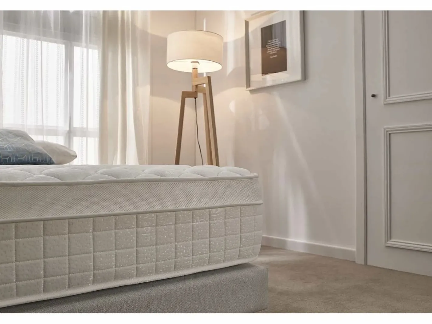 Moonia Colchones - 160X200Cm|Colchón Box Spring Premier, 30cm - 160x200 cm