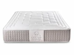 Colchones - 160X200Cm|Colchón Cotton Comfort Viscotechnology núcleo Flexcel 28kg/m3 blanco 160x200 cm