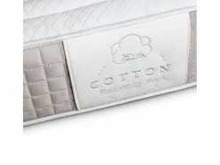 Colchones - 160X200Cm|Colchón Cotton Comfort Viscotechnology núcleo Flexcel 28kg/m3 blanco 160x200 cm