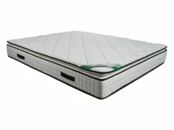 NATUREA Colchón Espuma|Colchones - 140X190Cm|Colchón de 140 x 190 cm de espuma y tejido de bambú de 23 cm de grosor - ADANA de