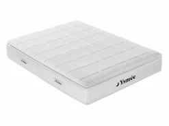Ysmée Colchón de 160 x 200 cm de nano muelles ensacados memoria forma de 32 cm de grosor - IPOH de YSMÉE Blanco Hot