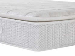 Ysmée Colchón de 160 x 200 cm de nano muelles ensacados memoria forma de 32 cm de grosor - IPOH de YSMÉE Blanco Hot