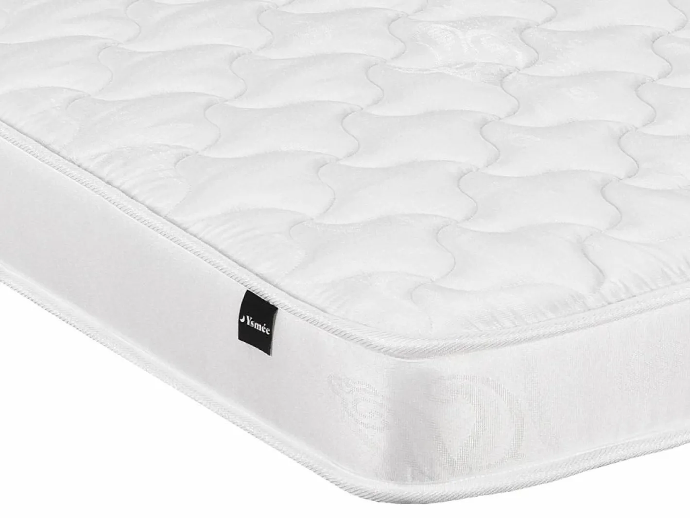 Ysmée Colchón de espuma DANAE de YSMÉE - 15 cm de grosor - 90 x 200 cm Blanco Sale