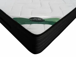 Colchón de espuma de 180 x 200 cm con funda de bambú de 25 cm de espesor - BERENDI de^NATUREA Online