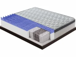 Colchón de muelles ensacados y viscoelástico - 13 zonas de confort - 27 cm de altura 90x190^I Love Sleep Outlet