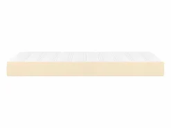 Colchón de muelles ensacados tela color crema 90x190x20 cm ES386969 New