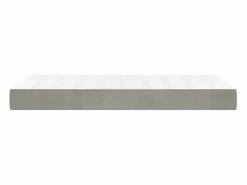Colchones - 90X190Cm|Colchón de muelles ensacados terciopelo gris claro 90x190x20 cm ES740760