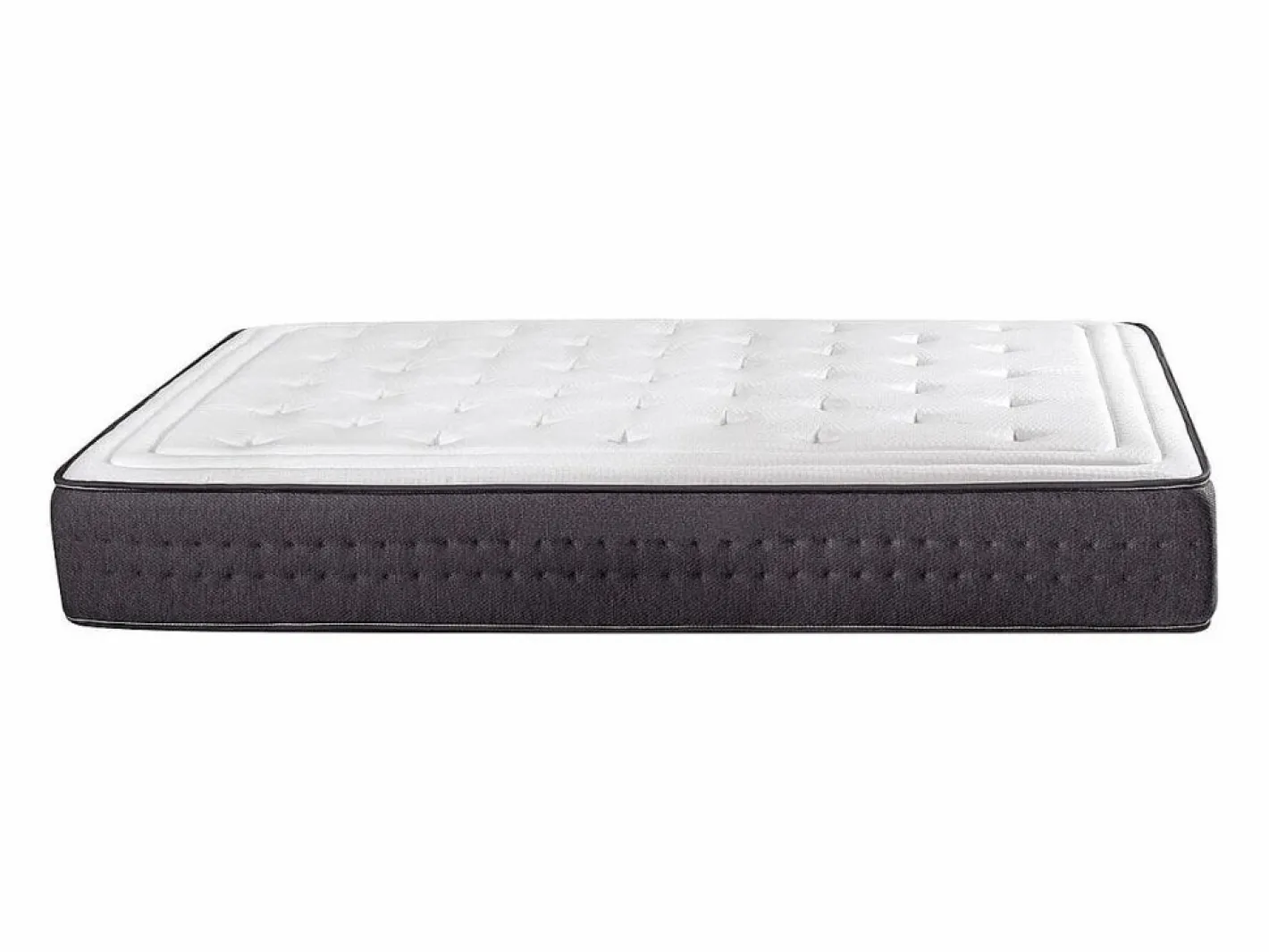 Colchones - 180X200Cm|Colchón Eco Prince núcleo muelle ensacado Maxi Pocket 17 blanco 180x200 cm