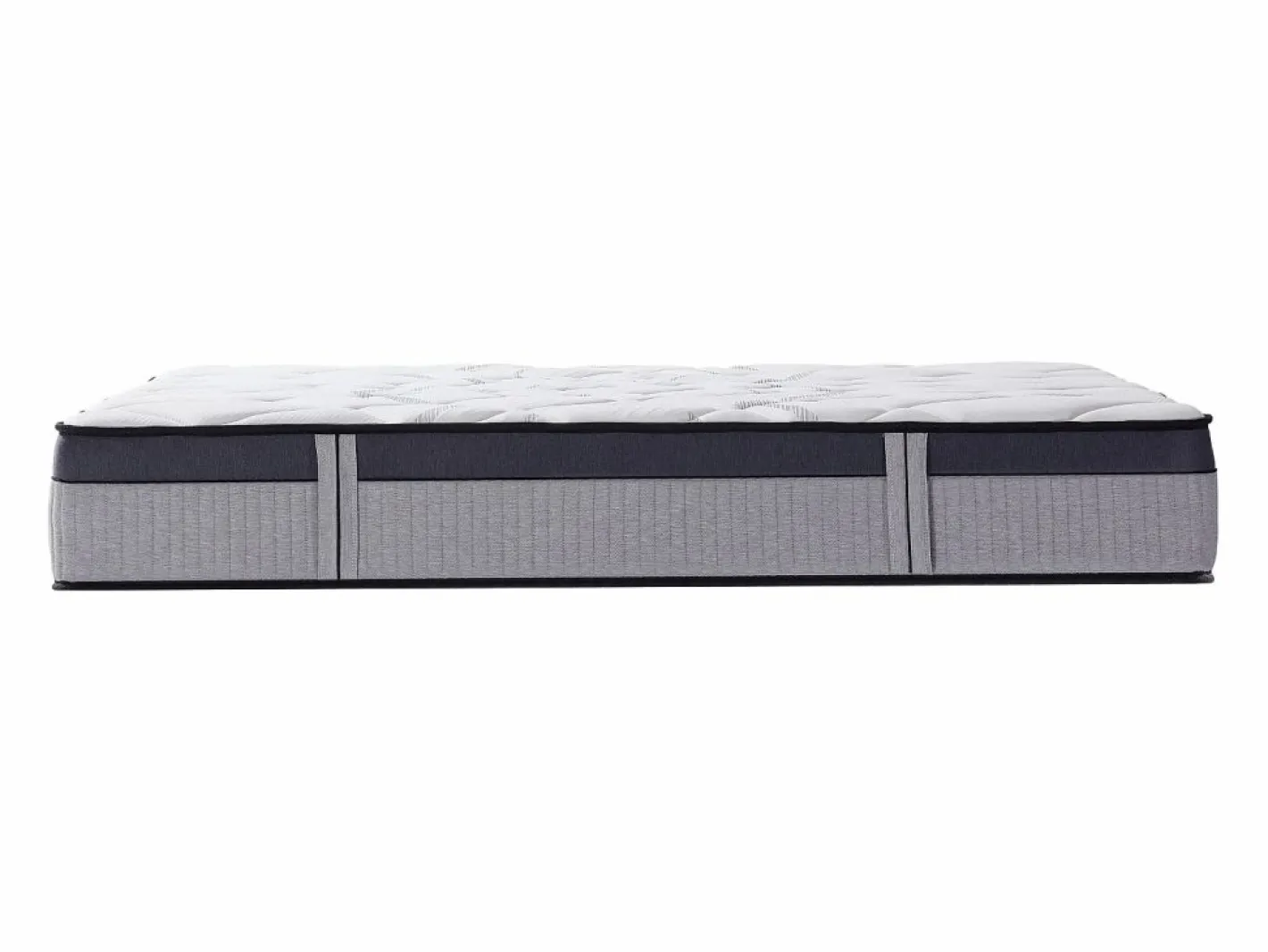 Ysmée Colchón híbrido 140 x 190 cm con muelles ensacados de 5 zonas y sobrecolchón PATNOS de YSMÉE Blanco Discount