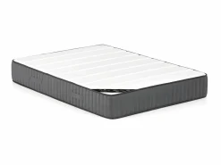 Palacio Colchón híbrido muelles espuma 24 cm AUDACE 160x200 cm Blanco Discount