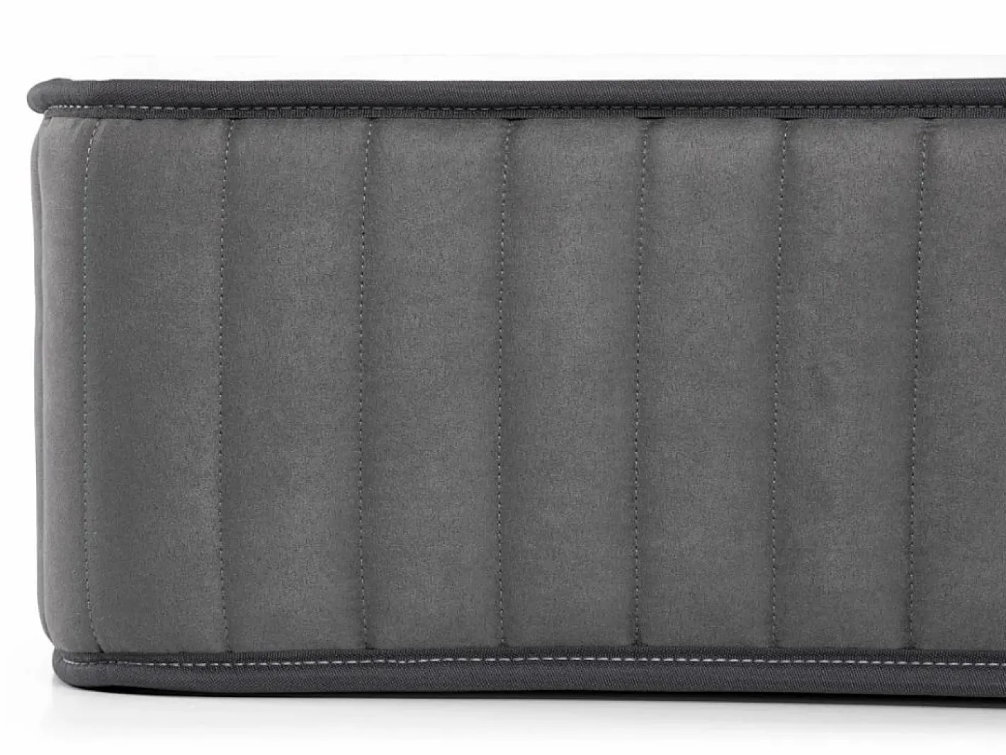 Palacio Colchón híbrido muelles espuma 24 cm AUDACE 160x200 cm Blanco Discount