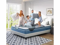 DripeX Colchón Híbrido 120x200cm - esp.27cm - muelles ensacados 7 zonas - hipoaalergénico - transpirable - Medio-Firme Sale