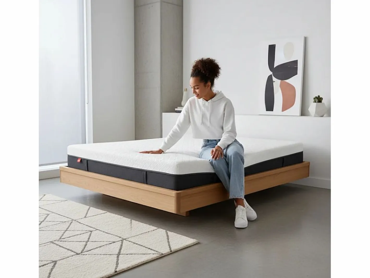 Colchón infantil con viscoelástica Lite 140x190 cm – Ideal para niños^Morfeo Descanso Outlet