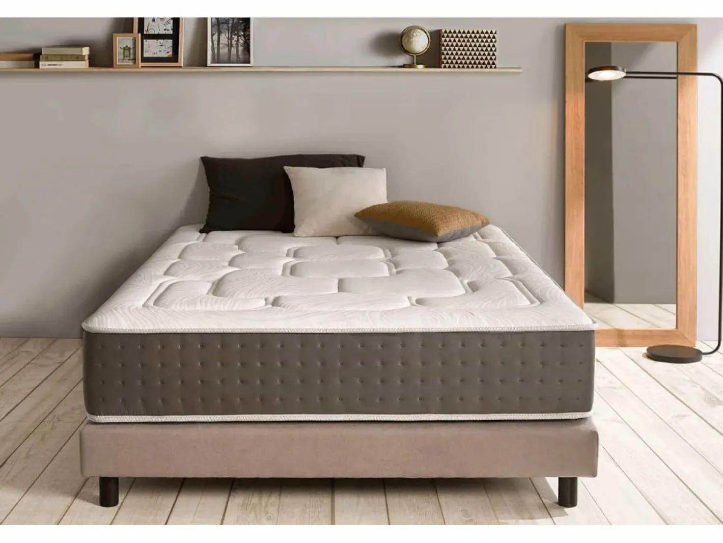Moonia Colchones - 160X200Cm|Colchón King Max Multizone, 30cm - 160x200 cm