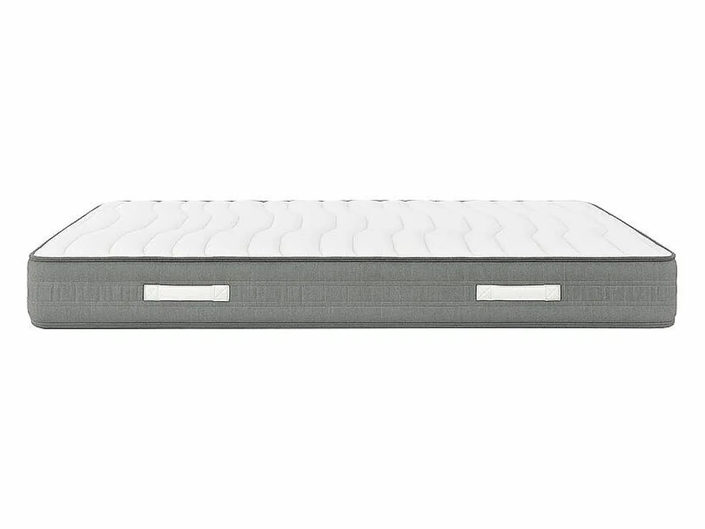 Colchones - 90X190Cm|Colchón muelles ensacados Pocket V spring 22 cm con visco-90x190-Gris